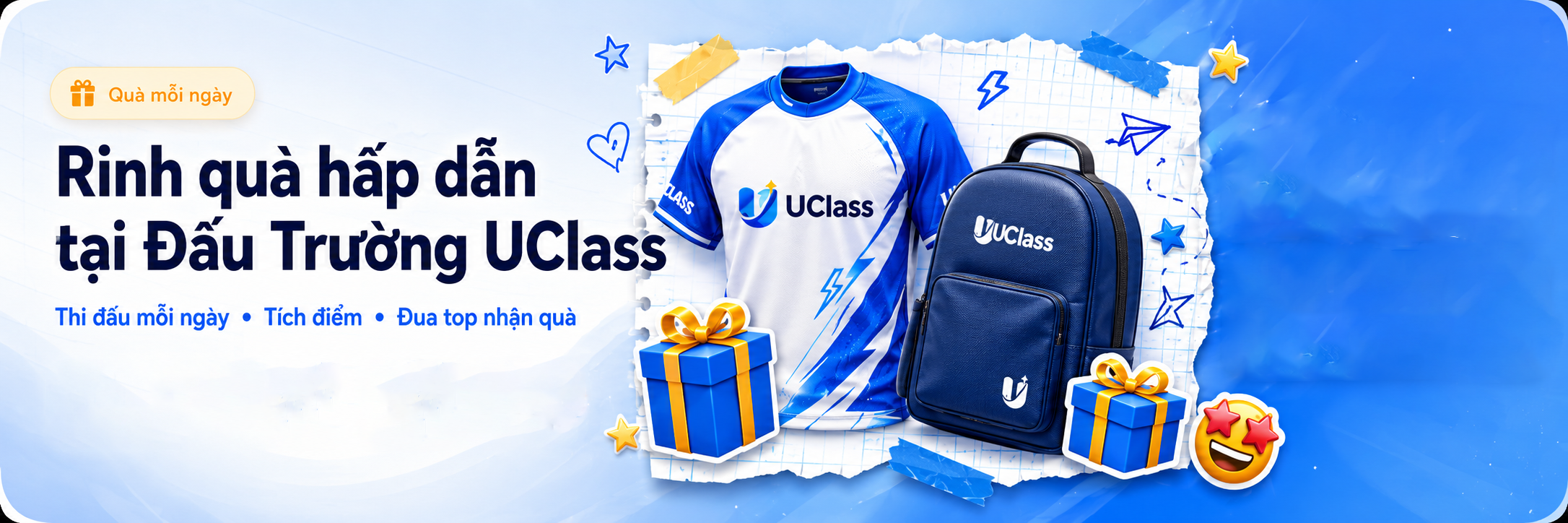 Rinh quà hấp dẫn tại Đấu Trường UClass